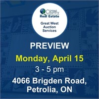 Preview Monday, April 15, 2024 from 3-5 pm at