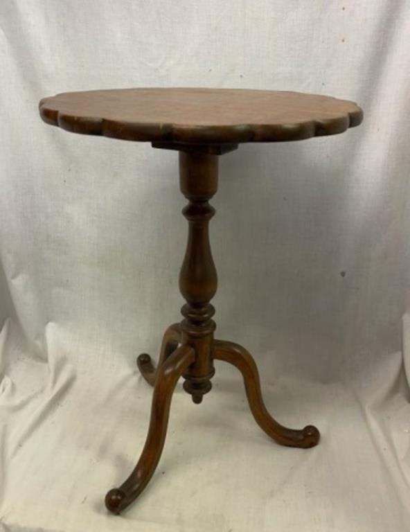 Vintage Tilt Top Wine Table