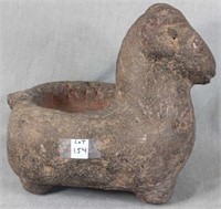 EFFIGY FOOTED BOWL