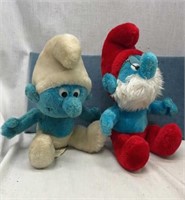 Vintage 1979 Ganz Plush Smurfs