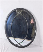 Oval mirror. 23" h x 18" w