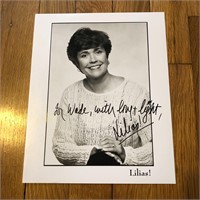 Autographed Lilias Publicity Promo Photo
