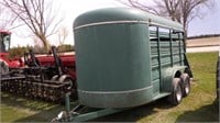 Livestock trailer appr 13' w/wood floor