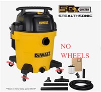 DEWALT WET DRY VACUUM NO WHEELS RET.$139