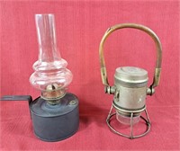 Genesy Electric Lantern co and oil lamp