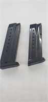 2 Ruger 9mm Factory Magazines