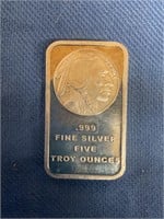 5 Troy ounces silver