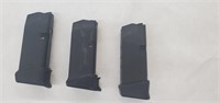 (3) Glock .40s&w  9rd Factory Mag