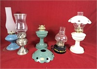 5 oil lamps