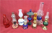 Collection of oil lamps