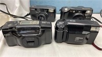 Vintage 35 mm Film Cameras, Untested Qty 4.