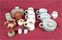 Lovely collection of pottery. Majority signed