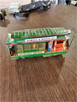 SAN FRANCISCO CABLE CAR FRICTION TOY, MUNICIPAL