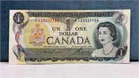1973 Canada $1 Replacement Note,*FG prefix,