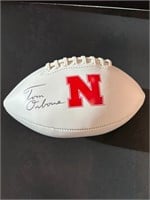 Tom Osborne Signed Nebraska Husker Football