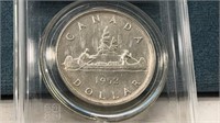 1952 (CCCS AU50 FWL) Canada Silver $1