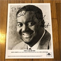 Autographed Darryl Roberts Promo Publicity Photo