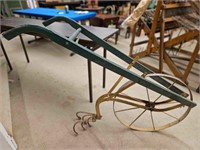 Antique Farming Hand Plow Cultivator