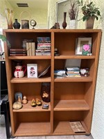 V - BOOKCASE (CONTENTS EXCLUDED) 61X48" (P1)