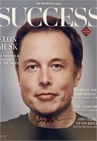 Autograph COA Elon Musk Photo