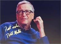 Autograph COA Bill Gates Photo