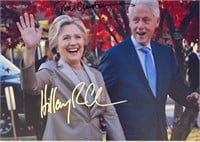 Autograph COA Clinton Photo