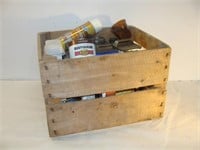 Old Box with Partial Cans
