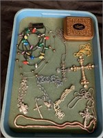 INSPIRATION JEWELRY LOT / PLUS OTHER MISC