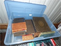 BOX OF OLD BOOKS