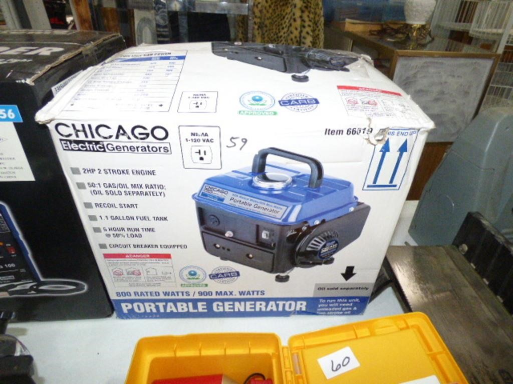 NEW IN THE BOX PORTABLE GENERATOR