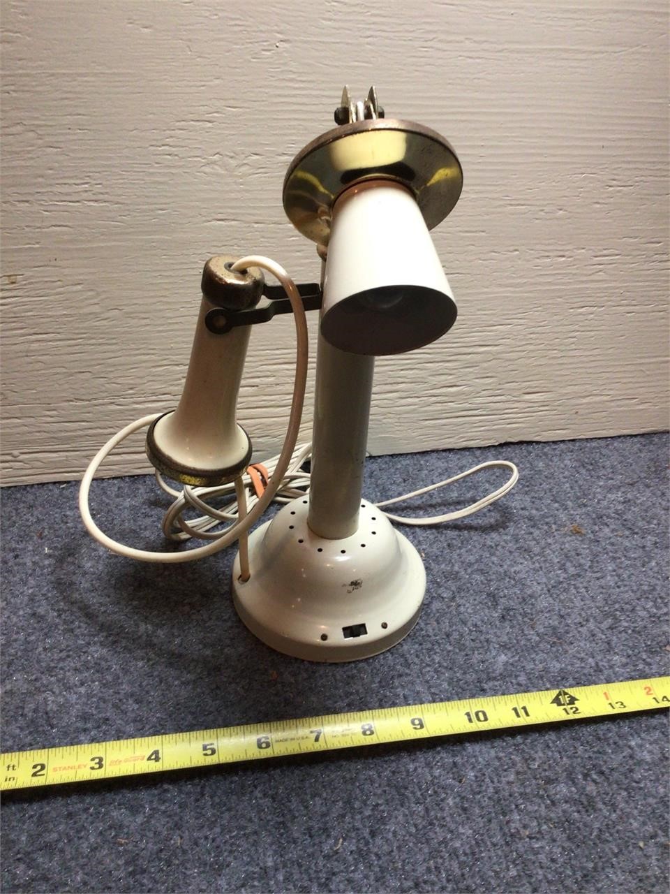 Vintage Styled Phone Lamp
