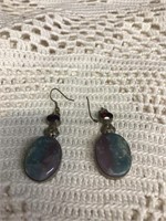 NATURAL STONE EARRINGS / .925 / JEWELRY