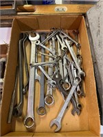 Lot of Misc. Open End & Box Wrenches