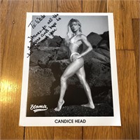 Autographed Candice Head Promo Publicity Photo
