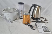 Barista coffee grinder, Hamilton Beach Blender,