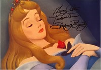 Autograph COA Sleeping Beauty Photo