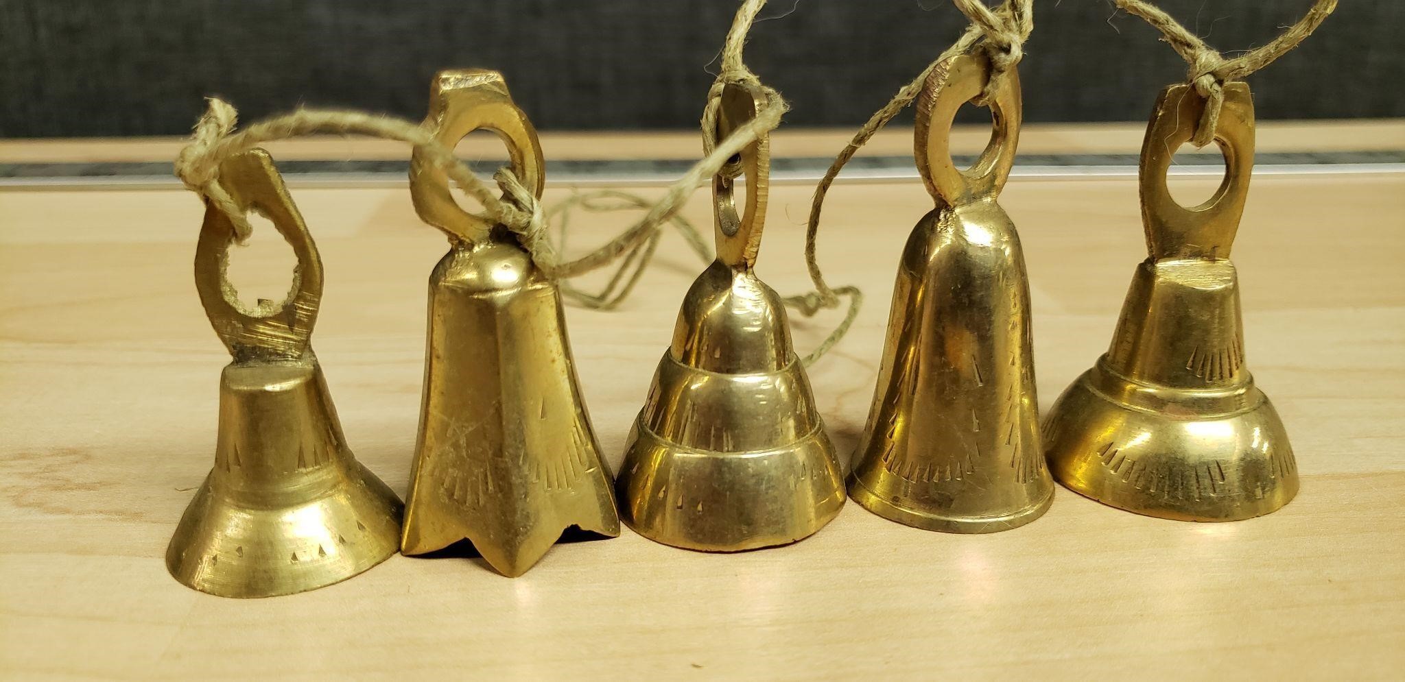 Alter Brass Bells Set
