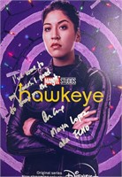 Autograph COA Hawkeye Photo