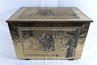 Decorator blanket box! 23" l x 15 1/2" w x 15