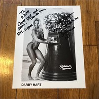 Autographed Darby Hart Promo Publicity Photo