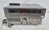 JVC TD-W305 Stereo Double Cassette Deck and JVC