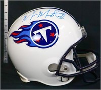 Autograph Marcus Mariota full size helmet w/ COA