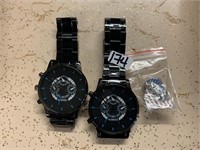 2 WATCHES AND A PIN