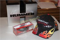 Racing Cap, Shades & Hummer Sign