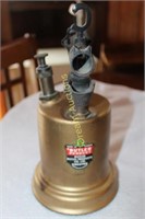 Vintage Brass Torch 11.5H