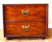 Vintage Henredon 2 drawer nightstand