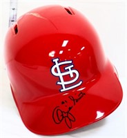 Autographed Ozzie Smith full size helmet w/ COA