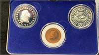 (3) Copy Proofs Tribute 1776 & 1794 Coins, (2)