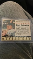 Signed 1961 Post Bob Schmidt Autograph