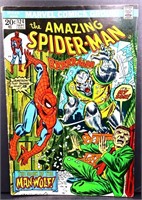 Marvel #124 The Amazing Spider Man comic